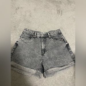 Urban planet denim shorts, size 7, vintage wash color.